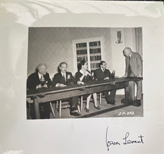 Oscar Levant signed photo