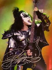 Kiss Gene Simmons signed photo