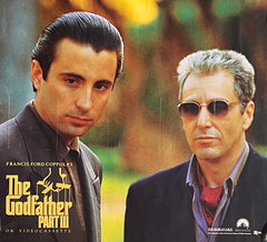The Godfather Part III 1990 original double-sided movie poster