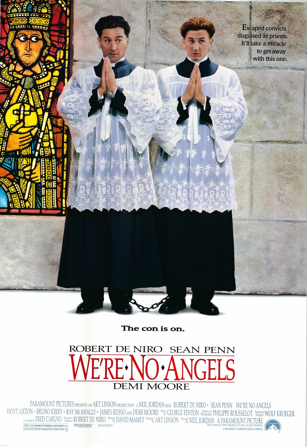 We're No Angels  1989 original vintage movie poster