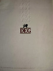 DEG 1986 annual report book
