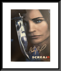 Scream Courtney Cox signed photo