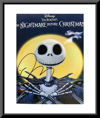 The Nightmare Before Christmas Tim Burton signed photo