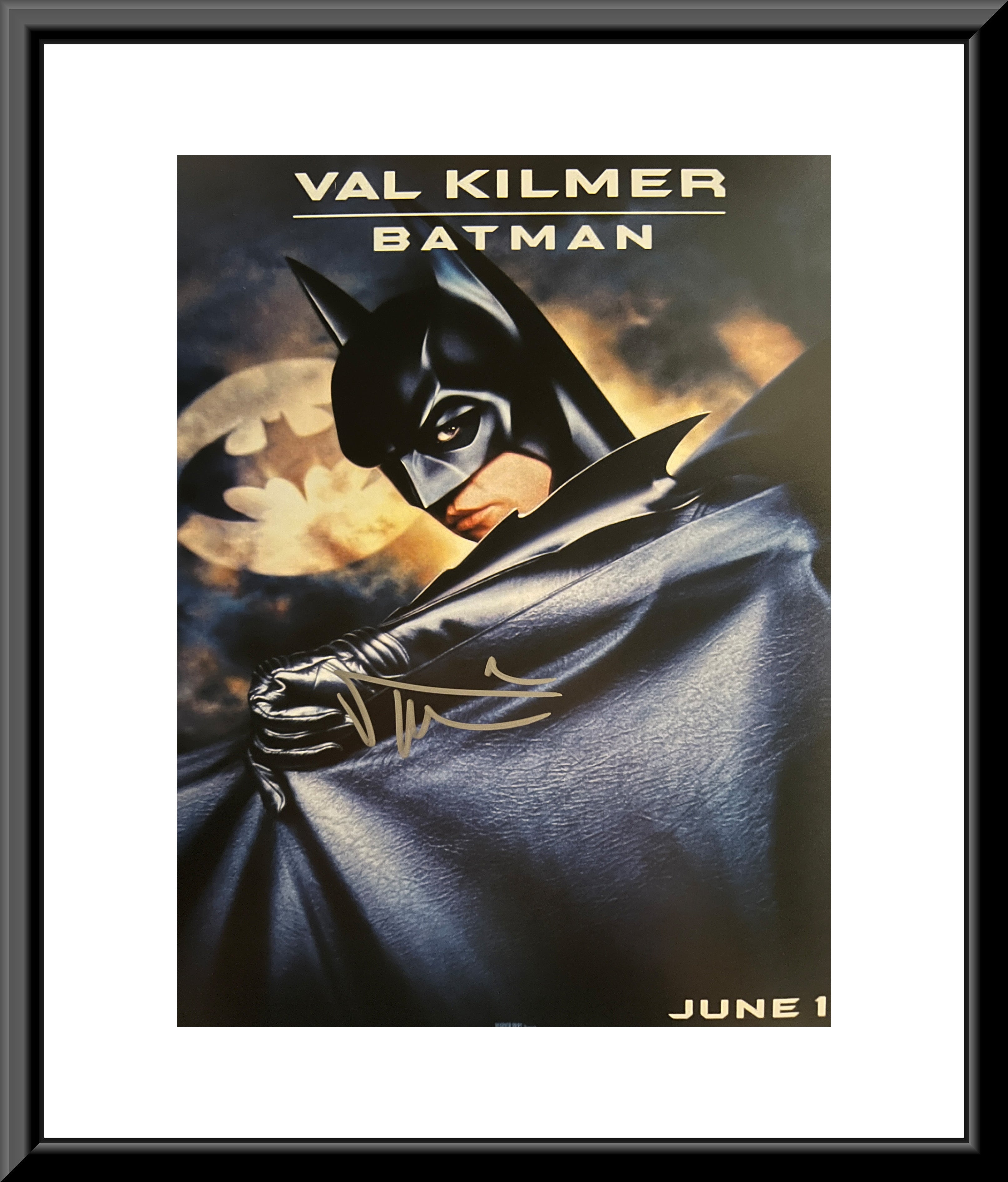 Batman Forever Val Kilmer signed photo