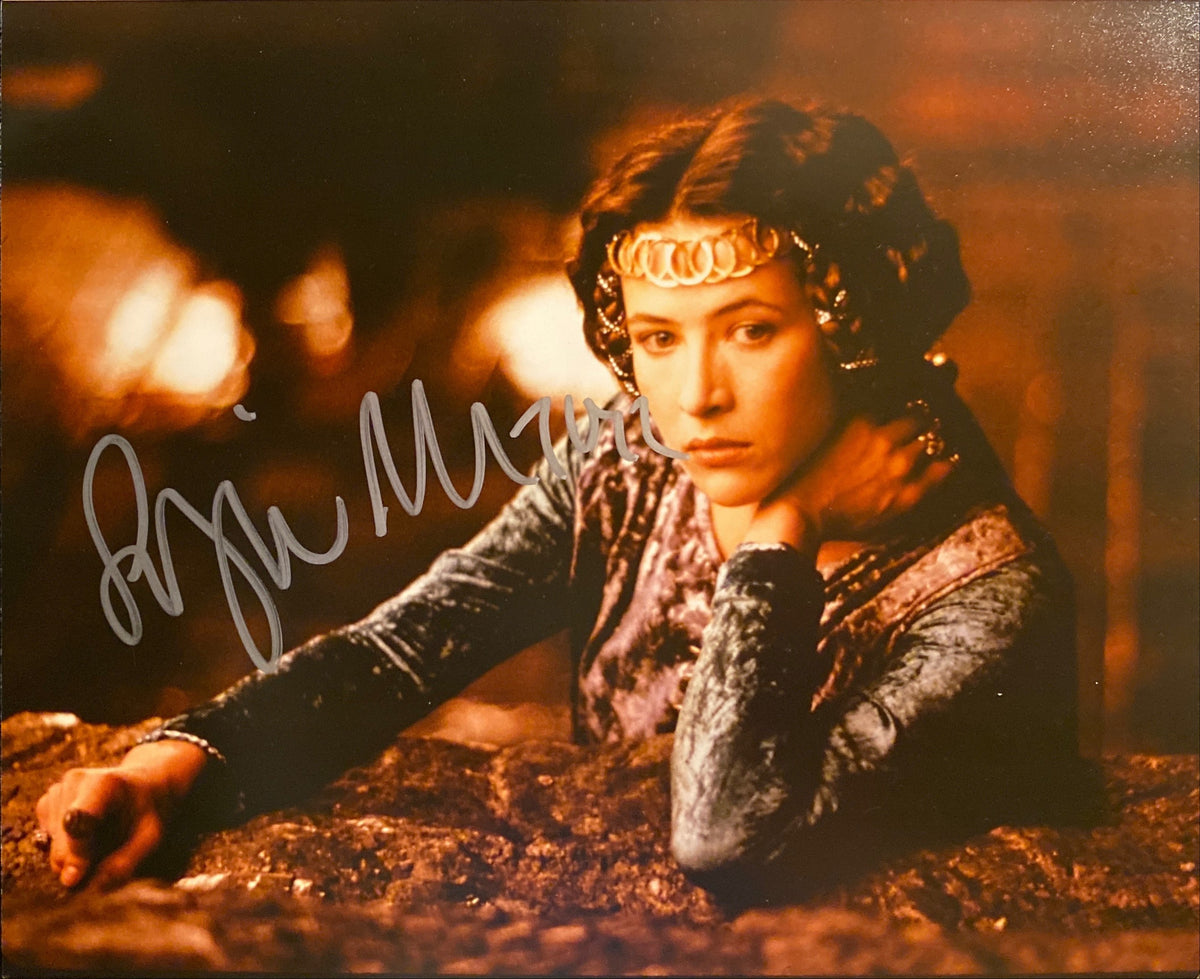 Braveheart Sophie Marceau signed "Braveheart" movie photo