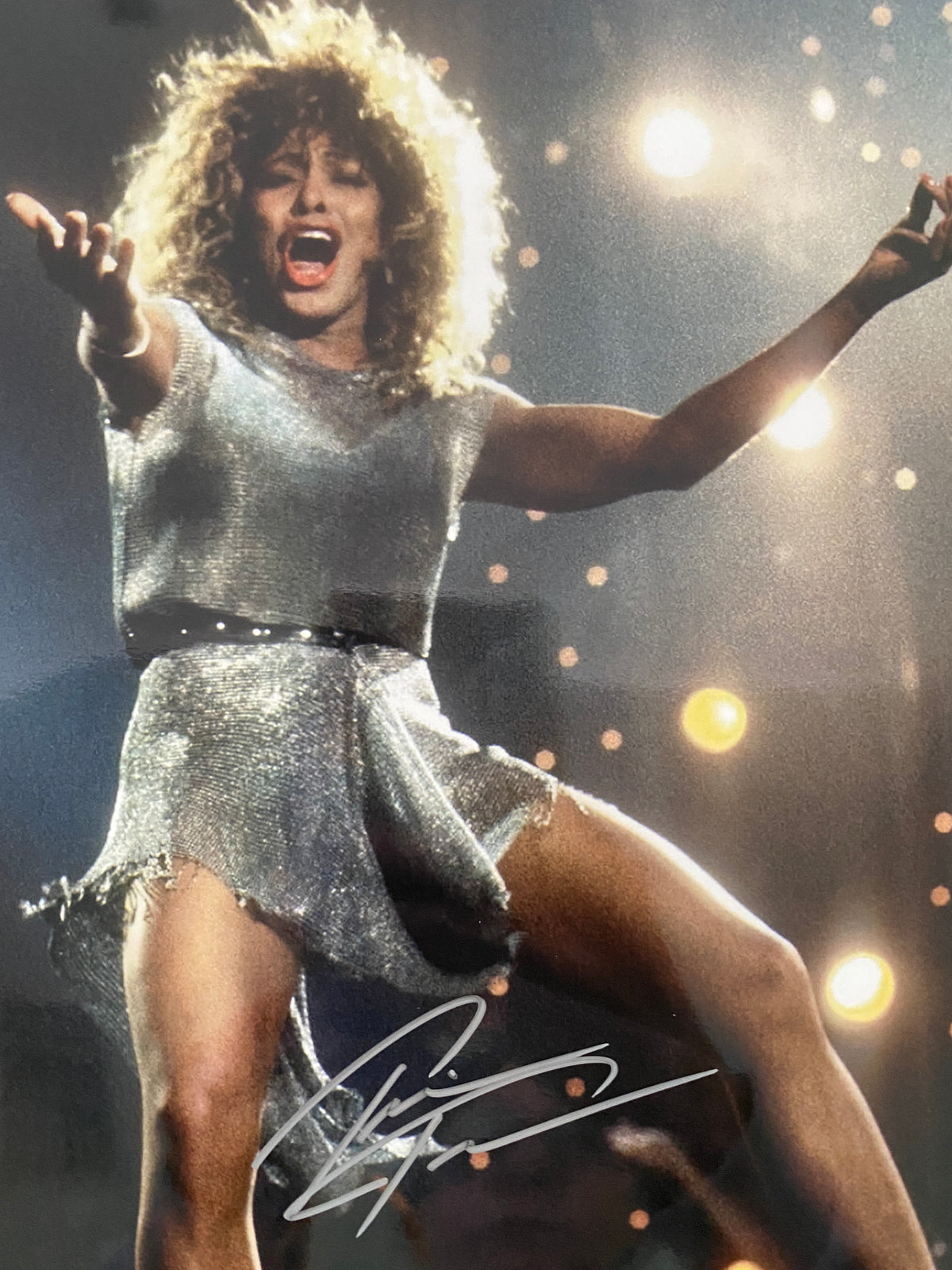 Tina Turner signed photo