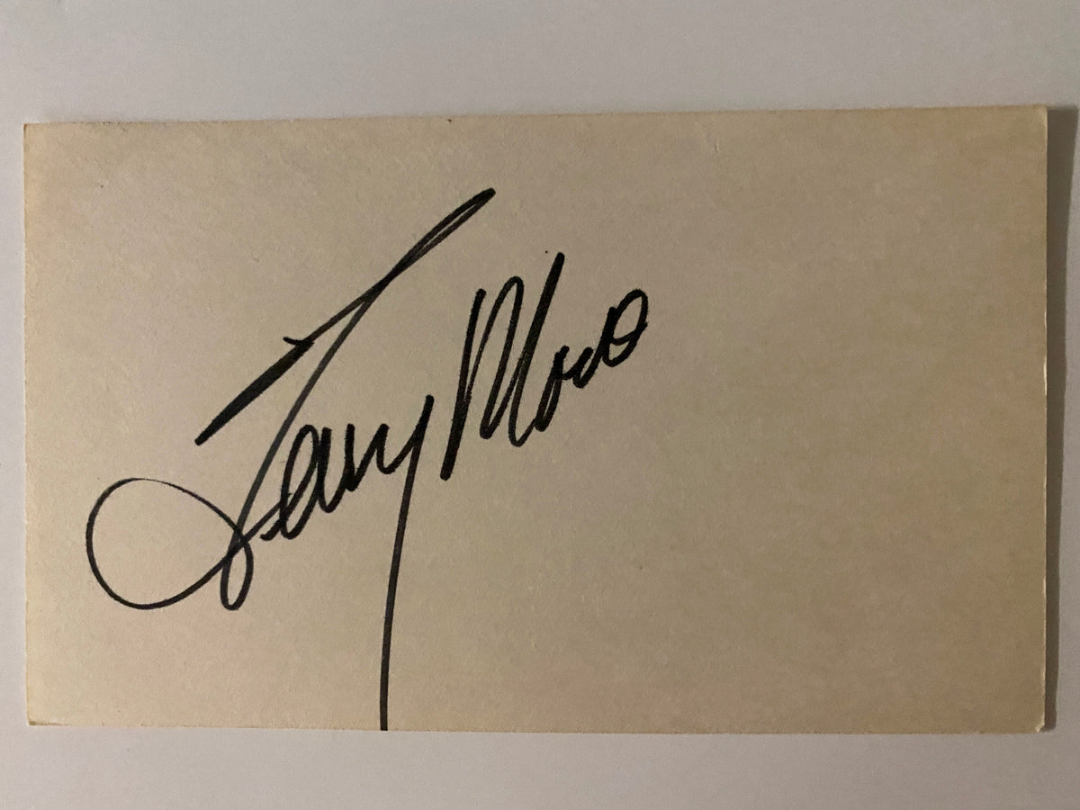 Terry Moore signature cut