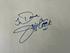 Alabamas Jeff Cook autograph