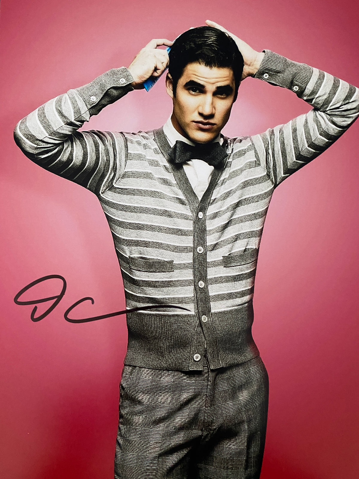 Glee Darren Criss signed photo