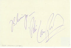 The Rat Pack Peter Lawford original signature