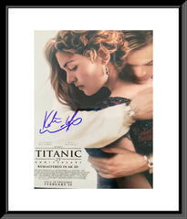 Titanic Kate Winslet signed movie photo. GFA Authenticated