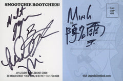 Jay and Silent Bob's Secret Stash signed post card