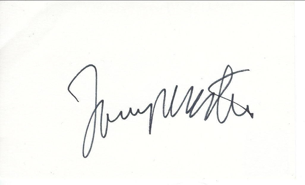 Easy To Love Tony Martin original signature