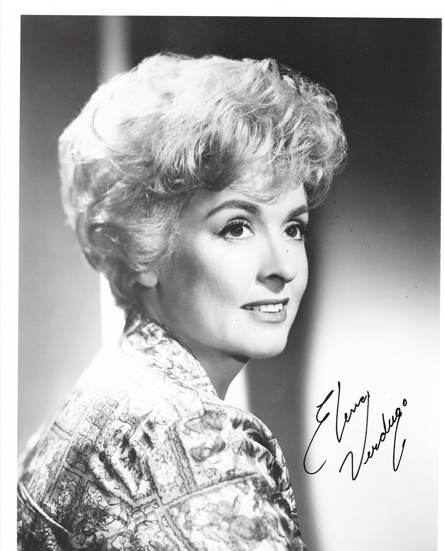 Gene Autry and The Mounties Elena  Verdugo signed photo