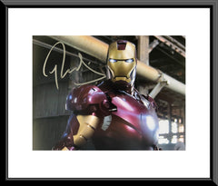 Iron Man Robert Downey Jr. signed movie photo