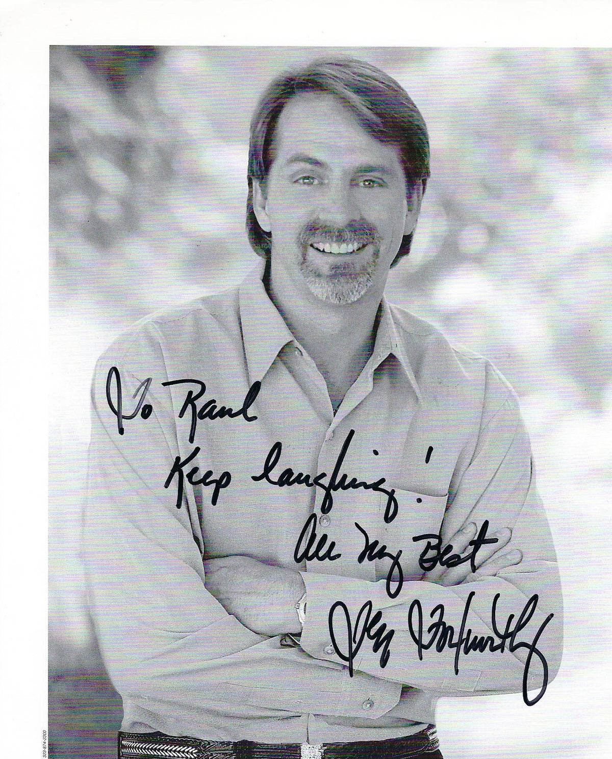 Jeff Foxworthy signed photo