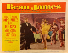 Bob Hope, Alexis Smith, and Vera Miles "Beau James" original Lobby Card