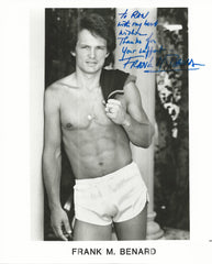 Falcon Crests Frank M. Benard Signed Photo