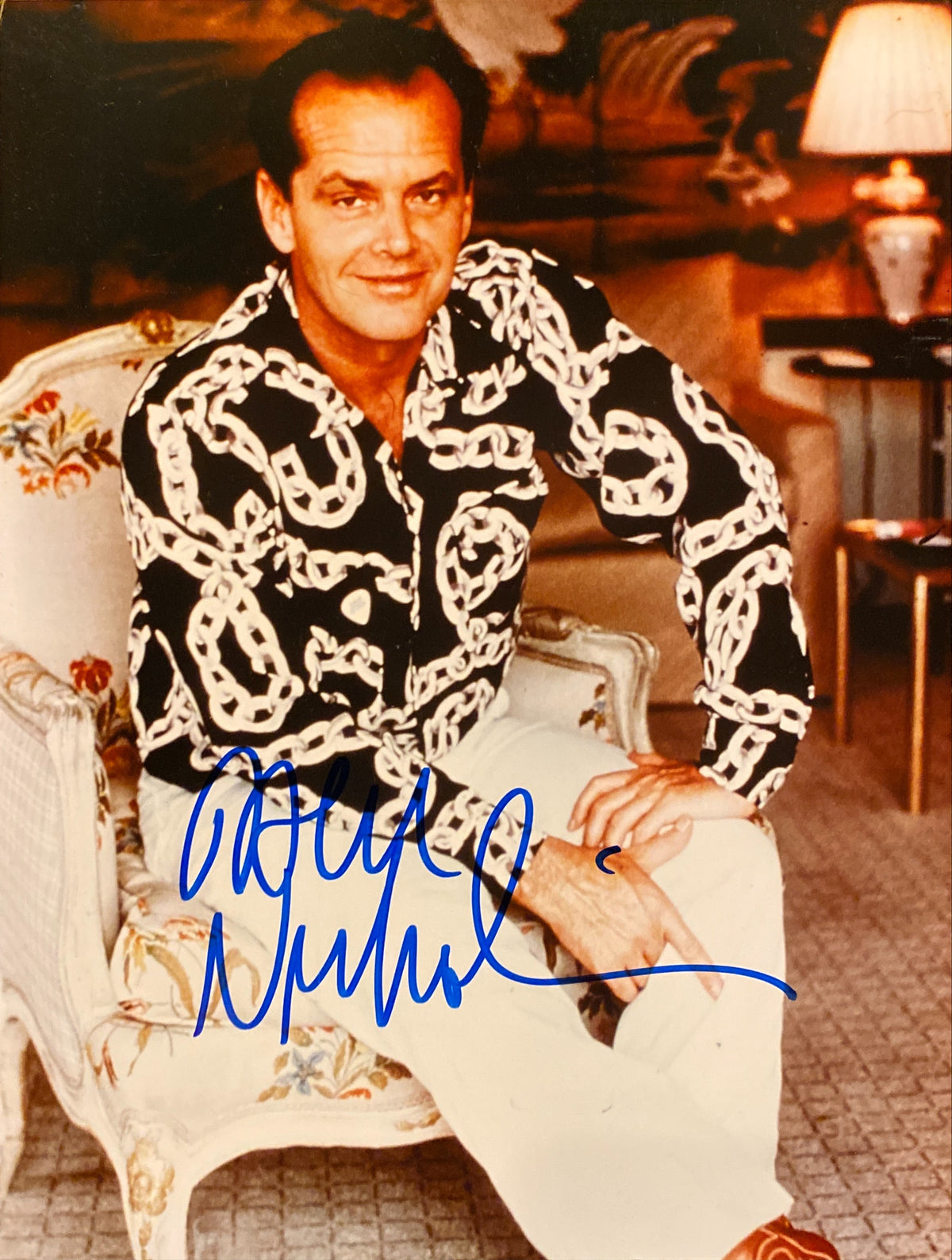Jack Nicholson signed photo