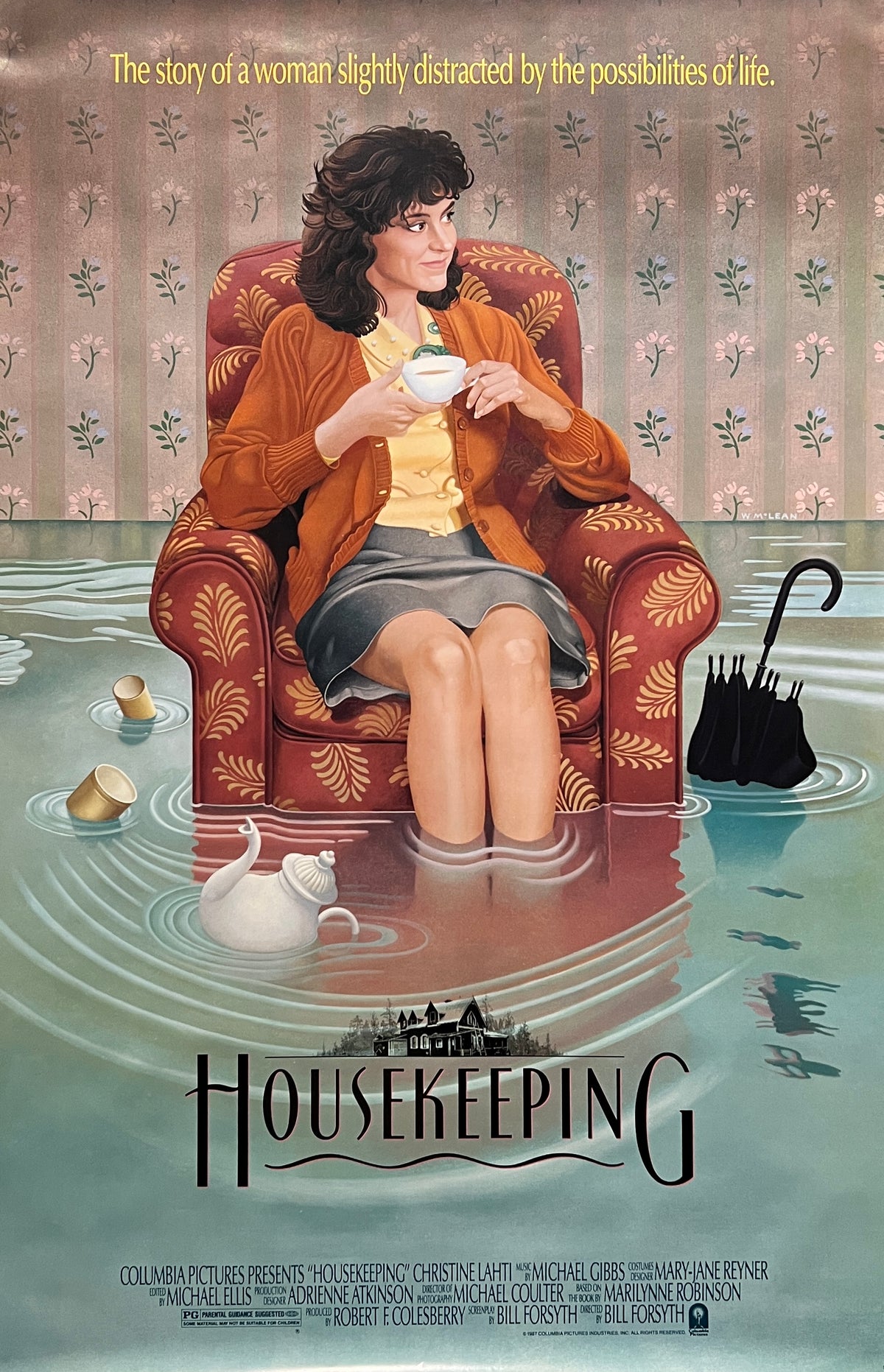 Housekeeping original 1987 movie poster