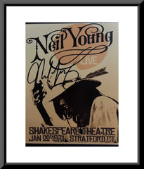 Neil Young signed photo