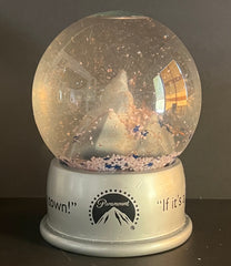 Paramount Pictures snow commemorative snow globe