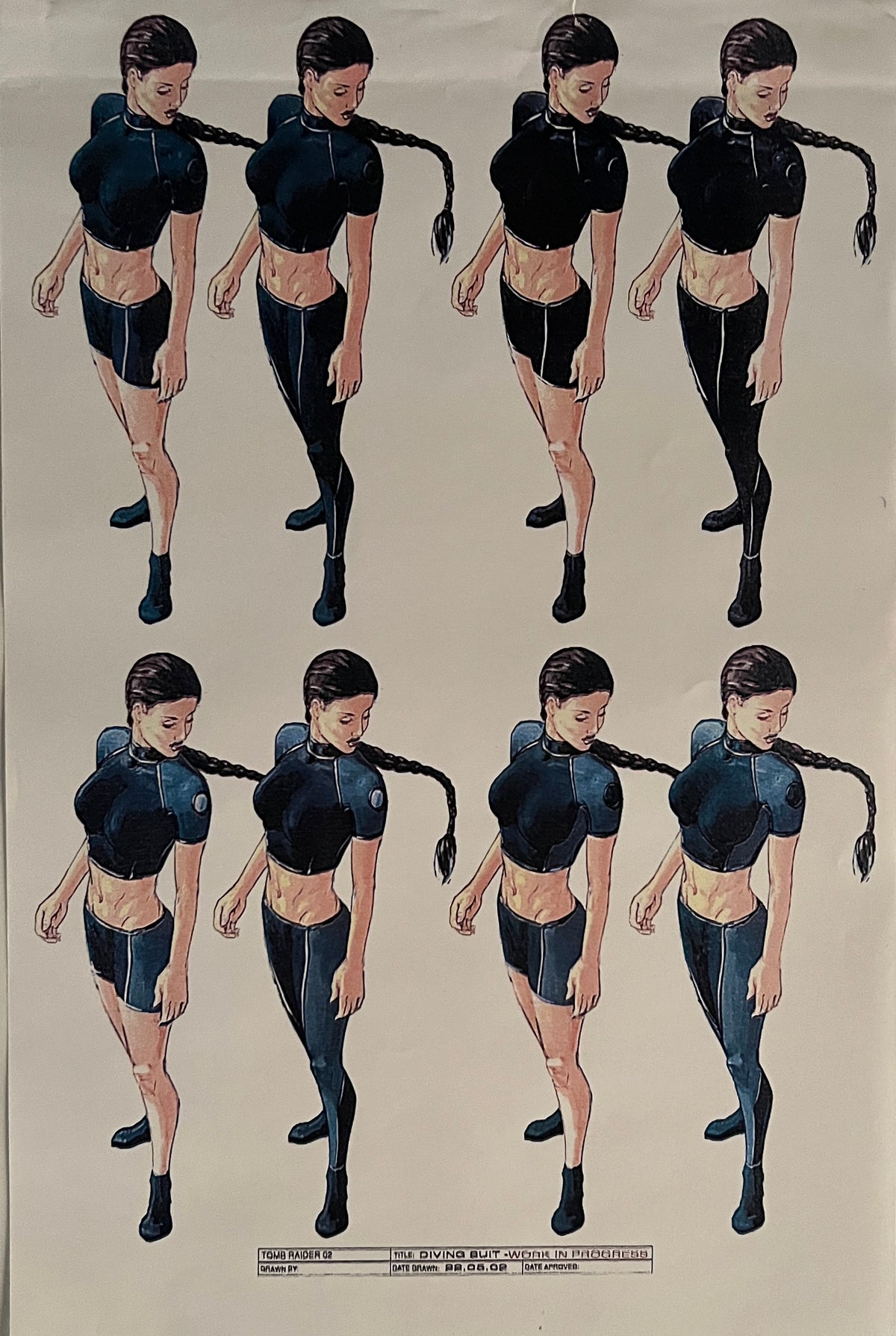 Lara Croft Tomb Raider Paramount Pictures concept art
