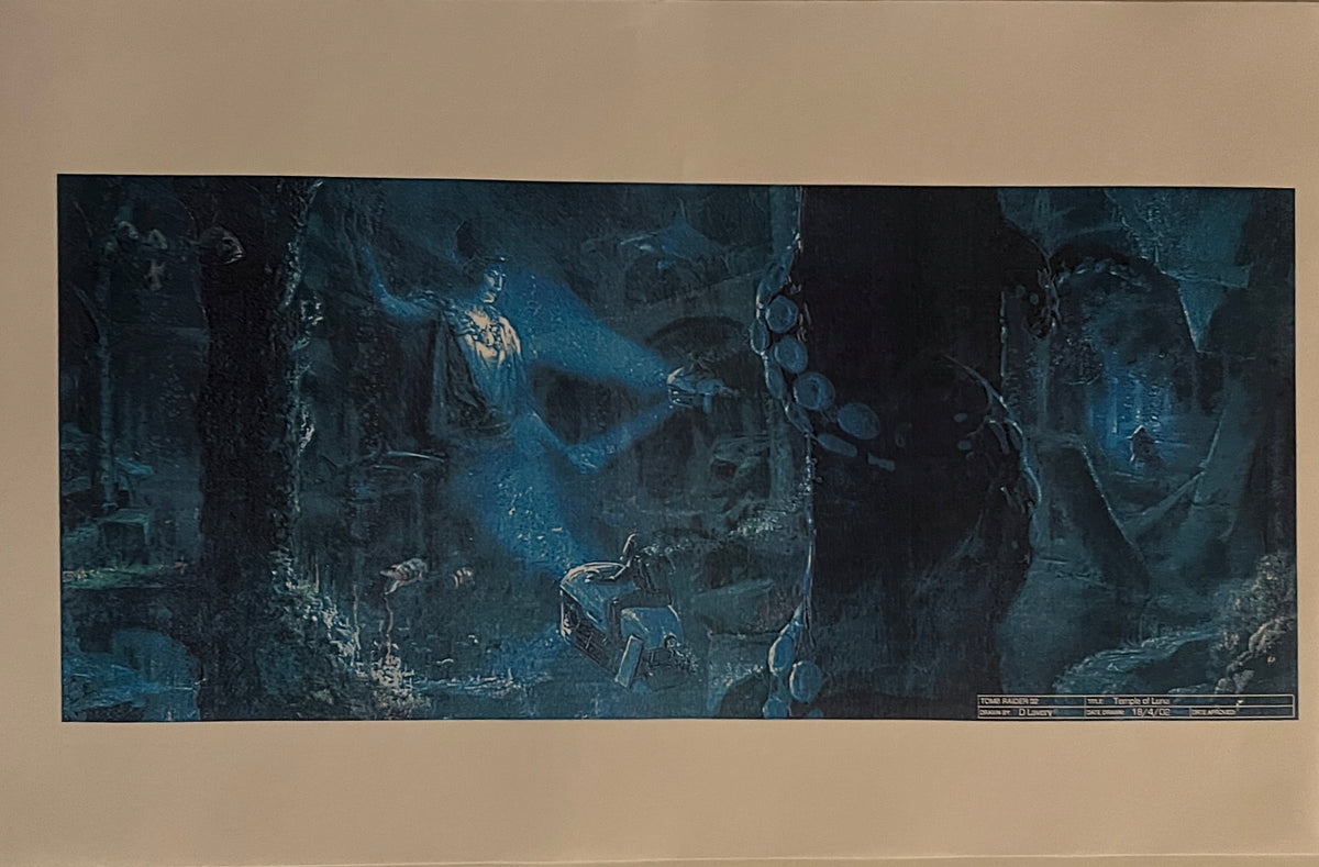Lara Croft Tomb Raider Paramount Pictures concept art
