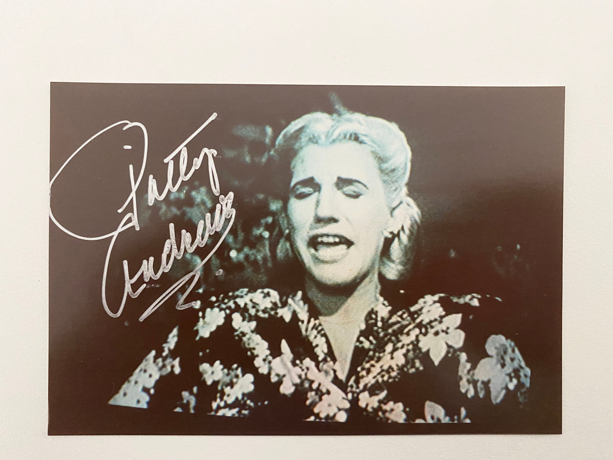 In The Navy Patty Andrews signed photo