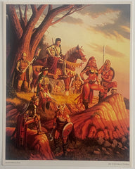 Larry Elmore signed Valley of Steel portfolio