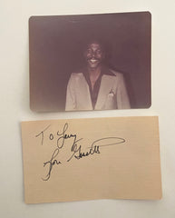 Louis Gossett Jr. photo and original signature