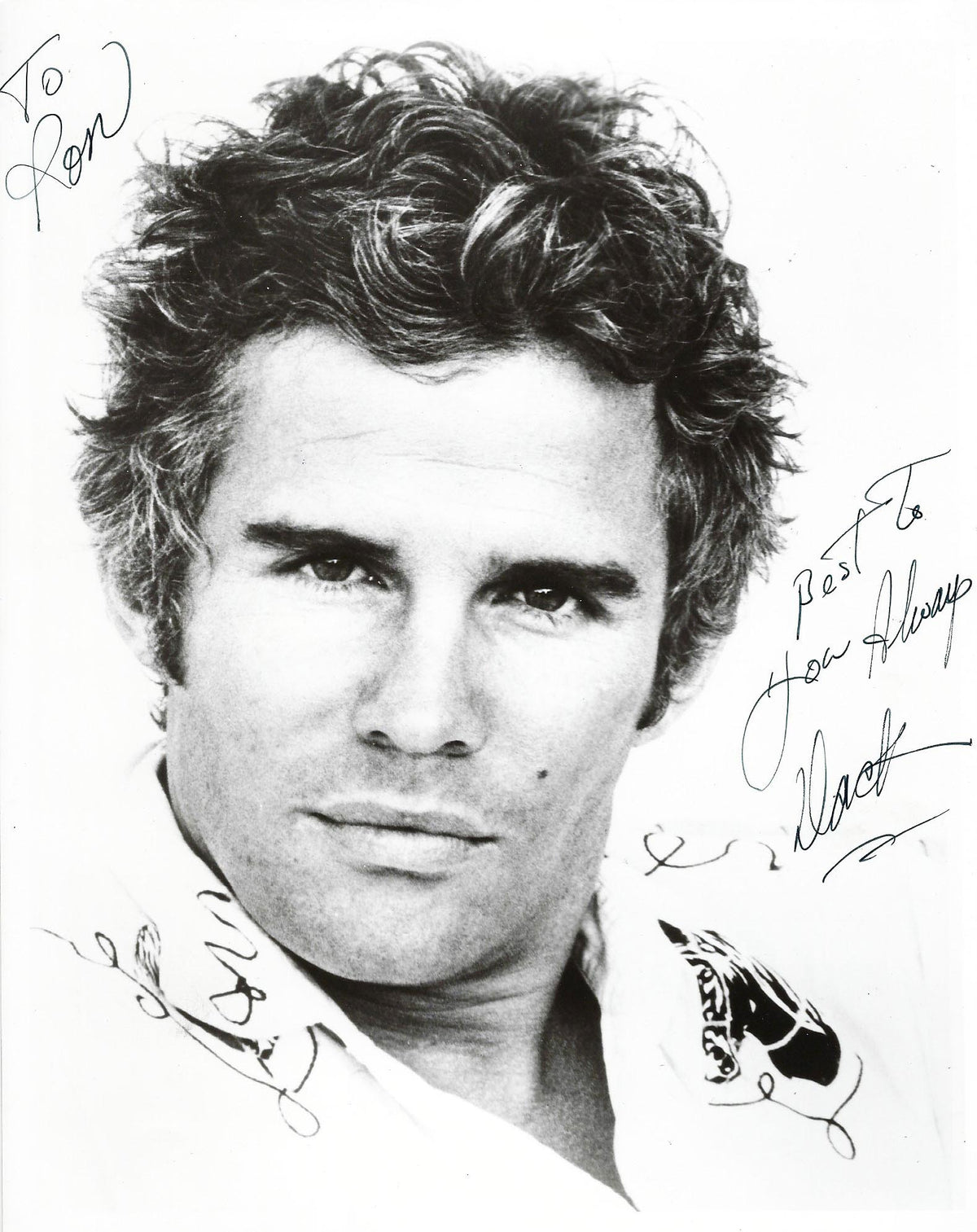 The Guns Of Will Sonnett Dack Rambo signed photo