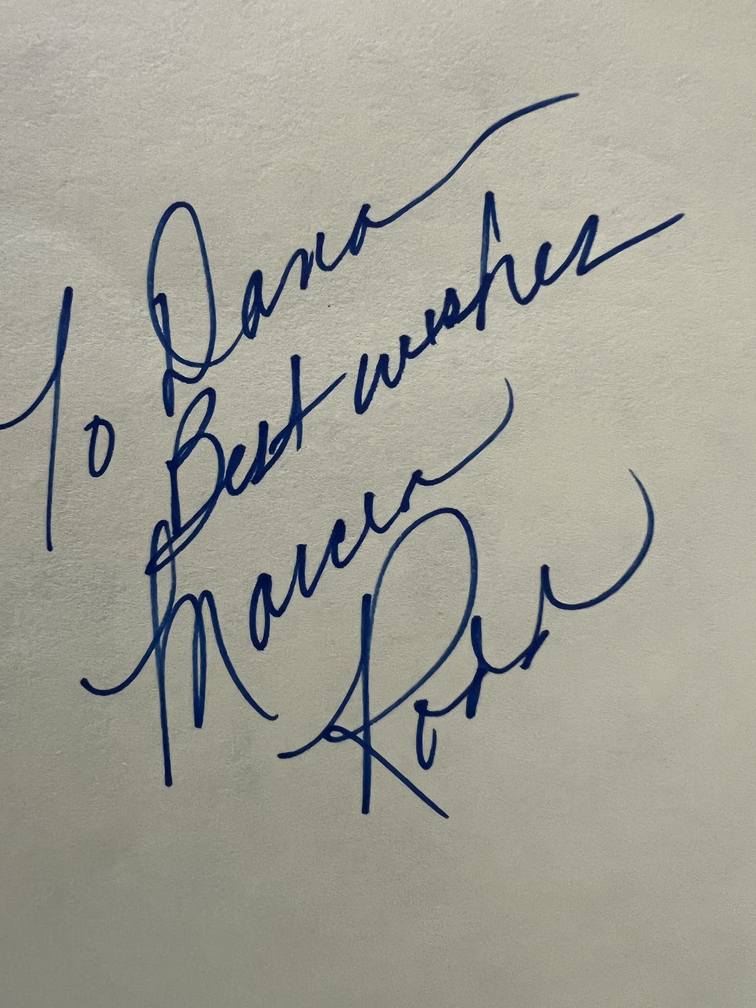 All in The Family Marcia Rodd autograph