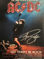 AC/DC Angus Young signed photo