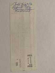 Linda Blair Star Wares consignment signed check