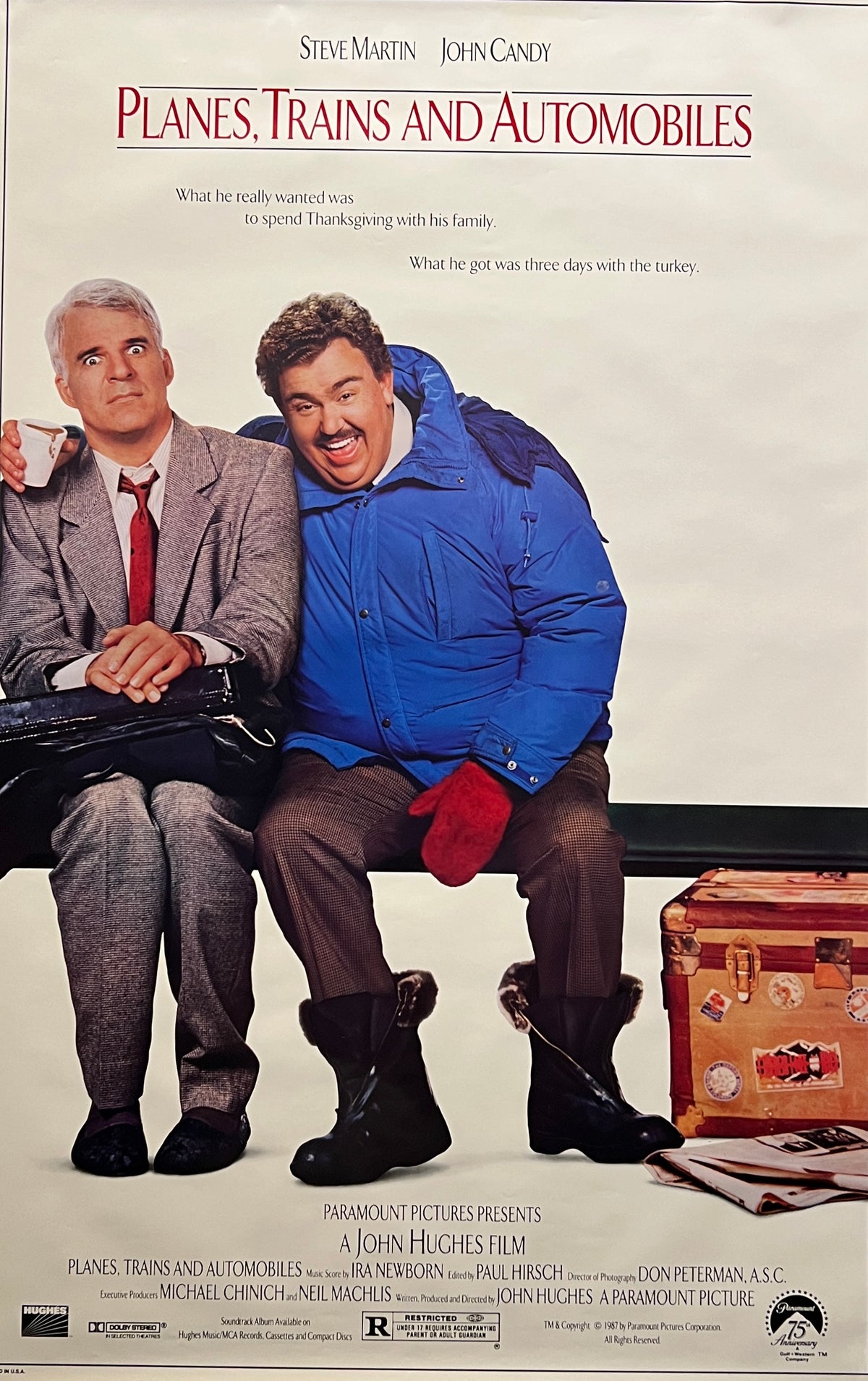 Planes, Trains and Automobiles 1987 original movie poster