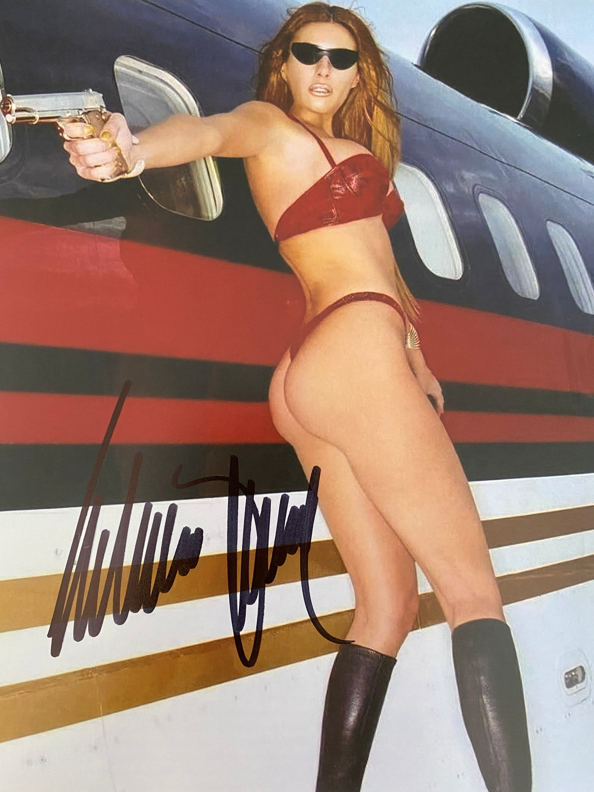 Melania Trump signed photo