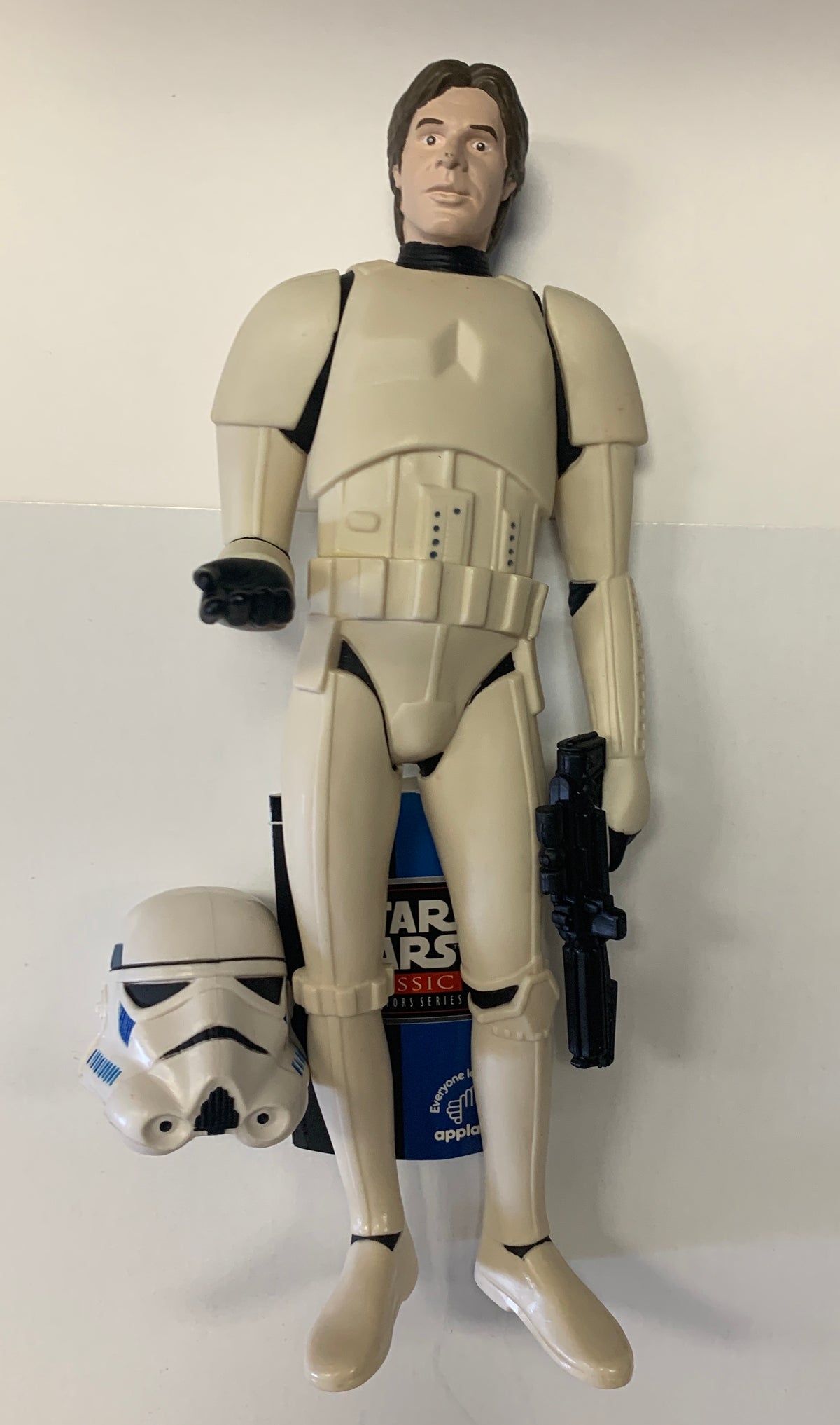 Star Wars unsigned Han Solo Stormtrooper action figure