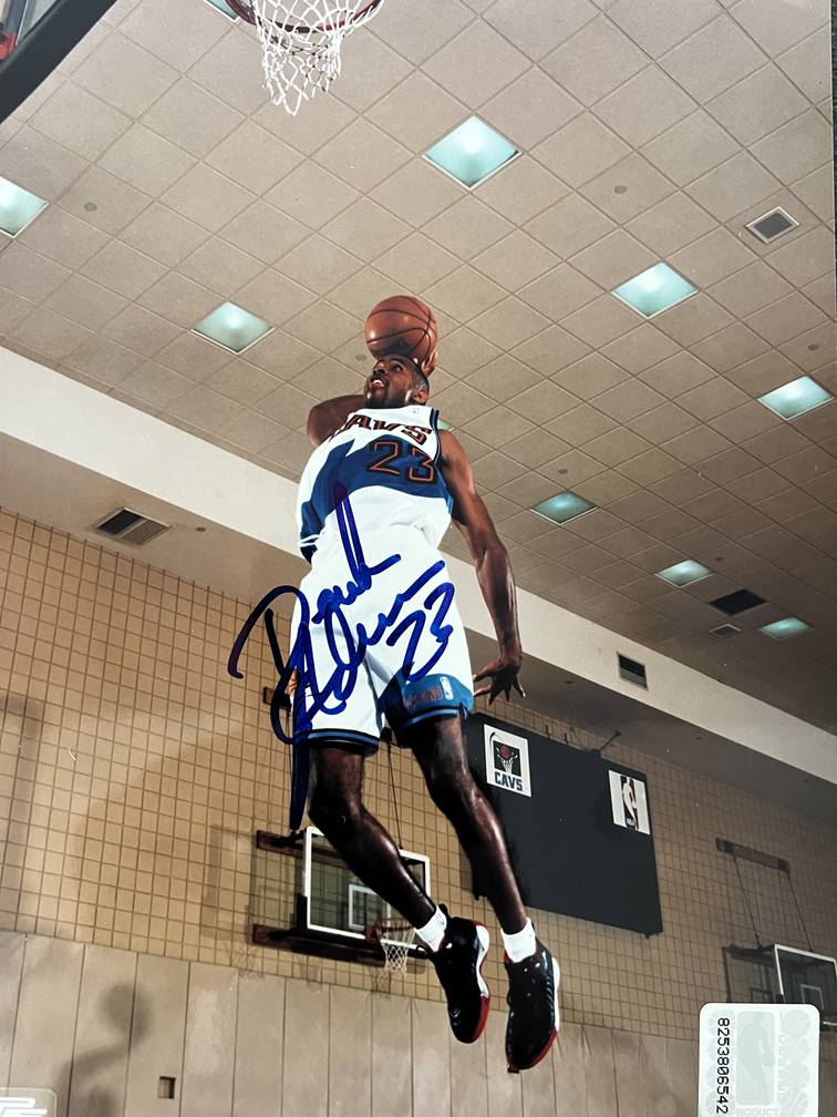 NBA Derek Anderson signed photo
