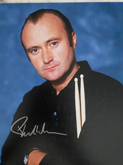 Phil Collins signed photo