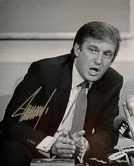 Donald Trump signed photo