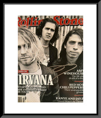 Nirvana Dave Grohl signed photo