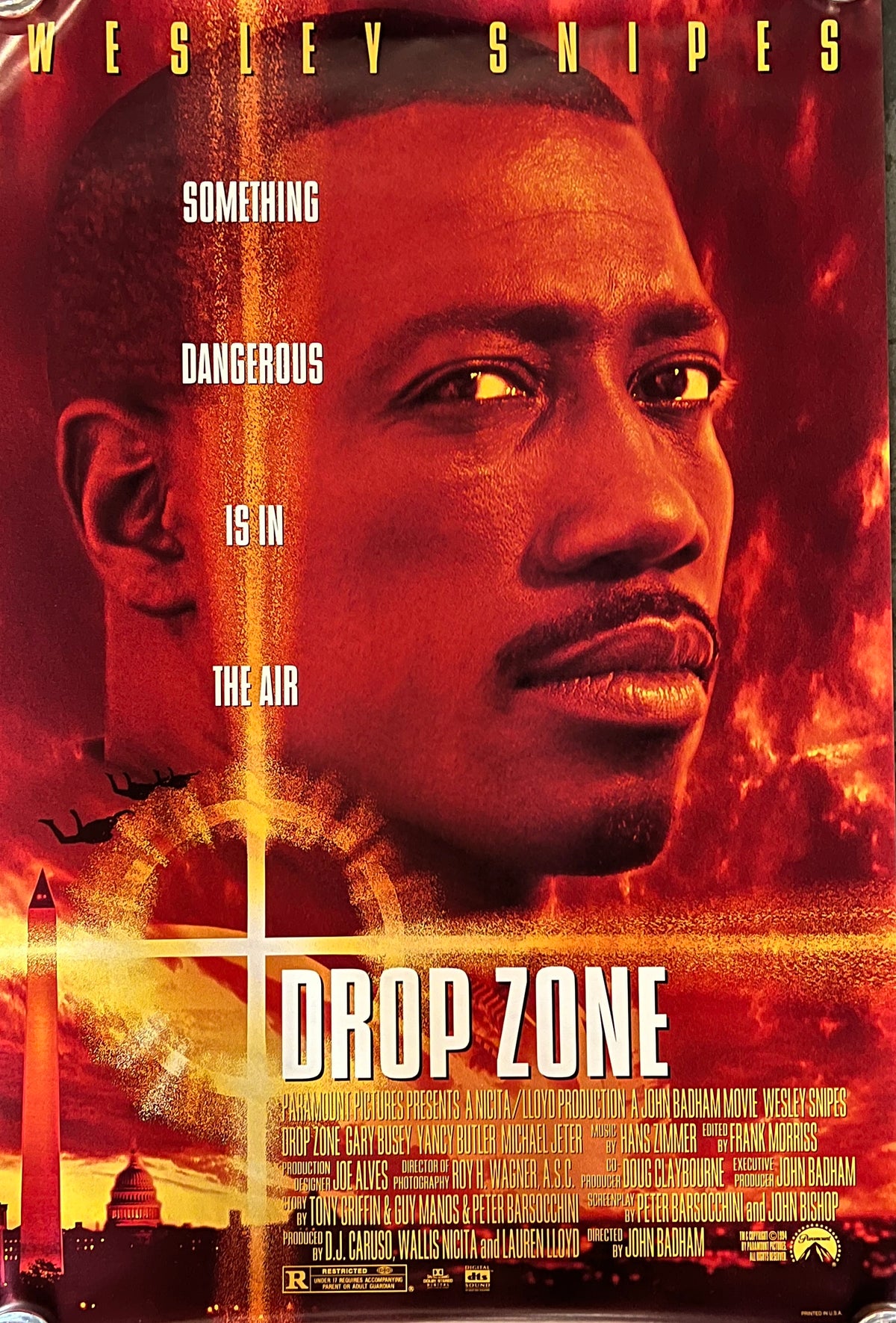 Drop Zone 1994 original movie poster