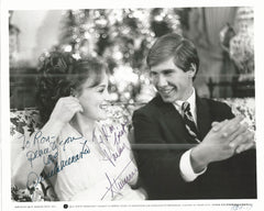 Our Time Pamela Sue Martin and Parker Stevenson Signed Movie Photo