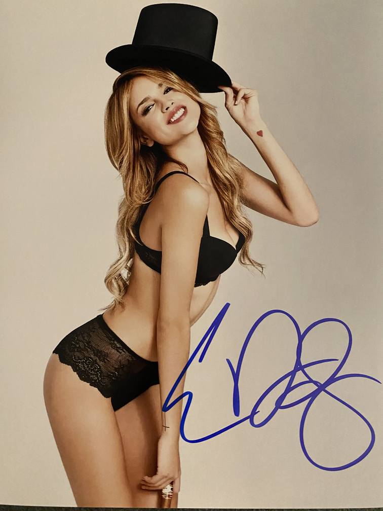 Baby Driver Eiza Gonzalez signed photo