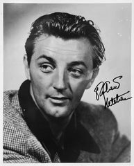 Robert Mitchum signed photo