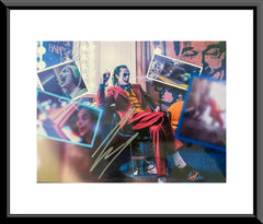 The Joker Joaquin Phoenix signed movie  photo