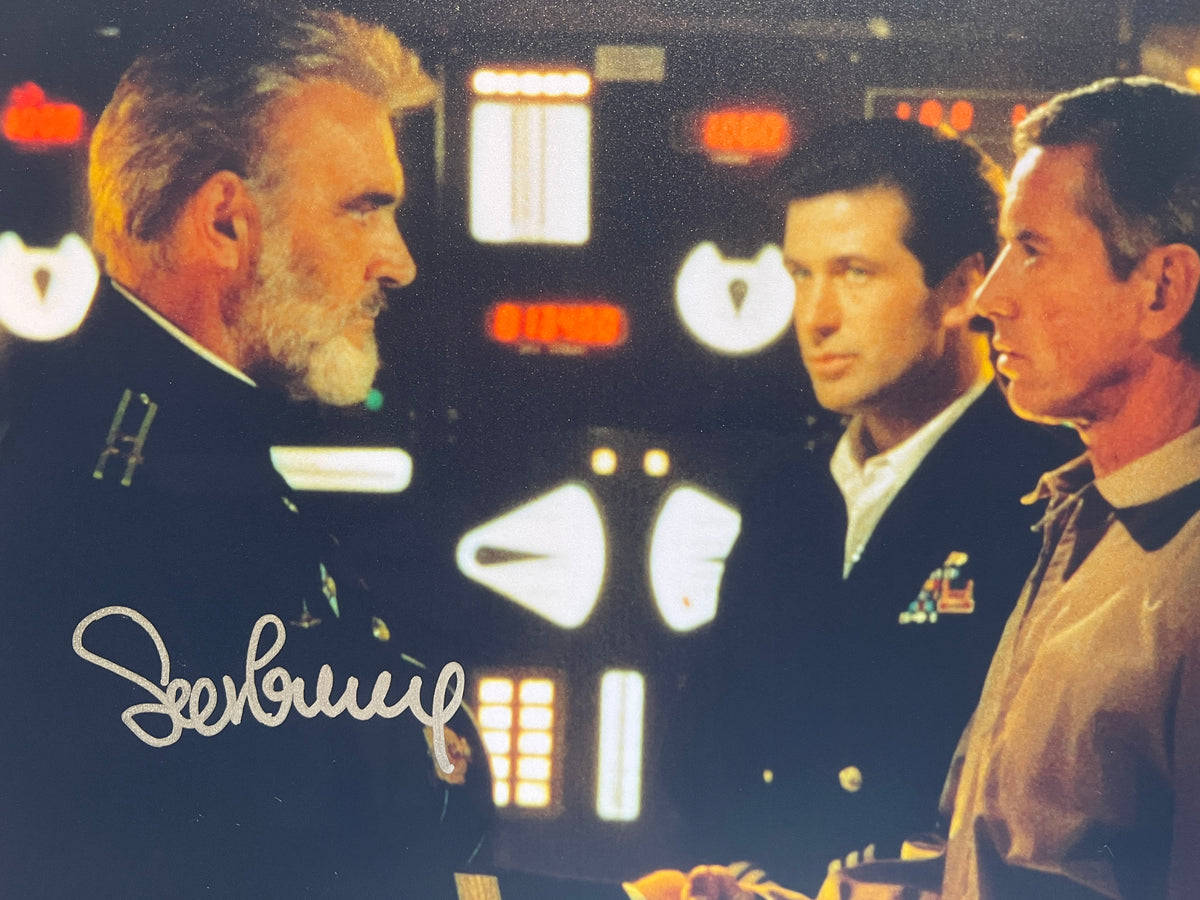 The Hunt for Red October Sean Connery signed photo