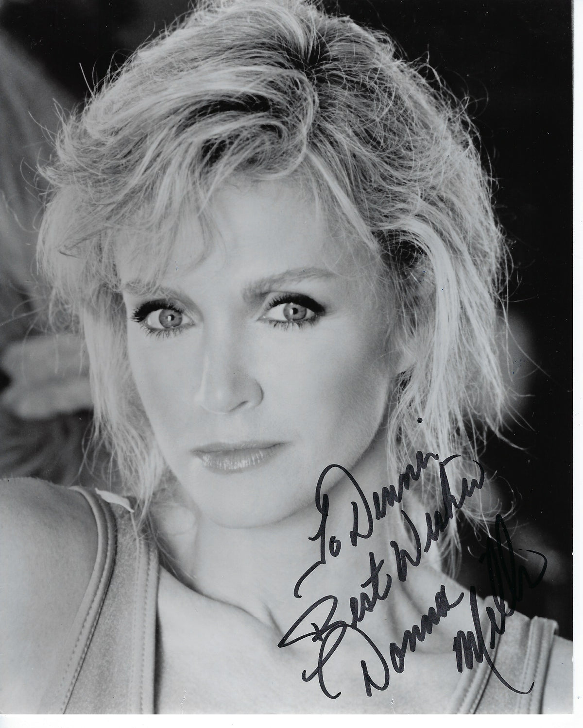 Knots Landing Donna Mills Signed Photo