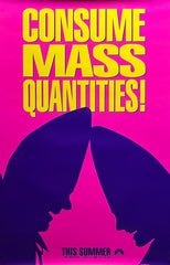 Coneheads original pink movie poster